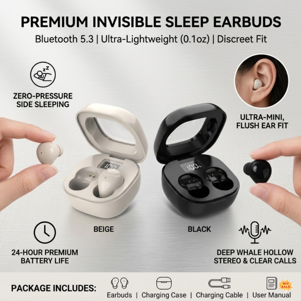 Esports Gaming Earbuds - Earphone Nirkabel TWS Ultra-Kecil Bluetooth 5.3,