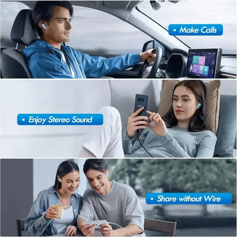 Earphone Bluetooth 5.3 Nirkabe - Esports Gaming Earbuds ulasan dan harga