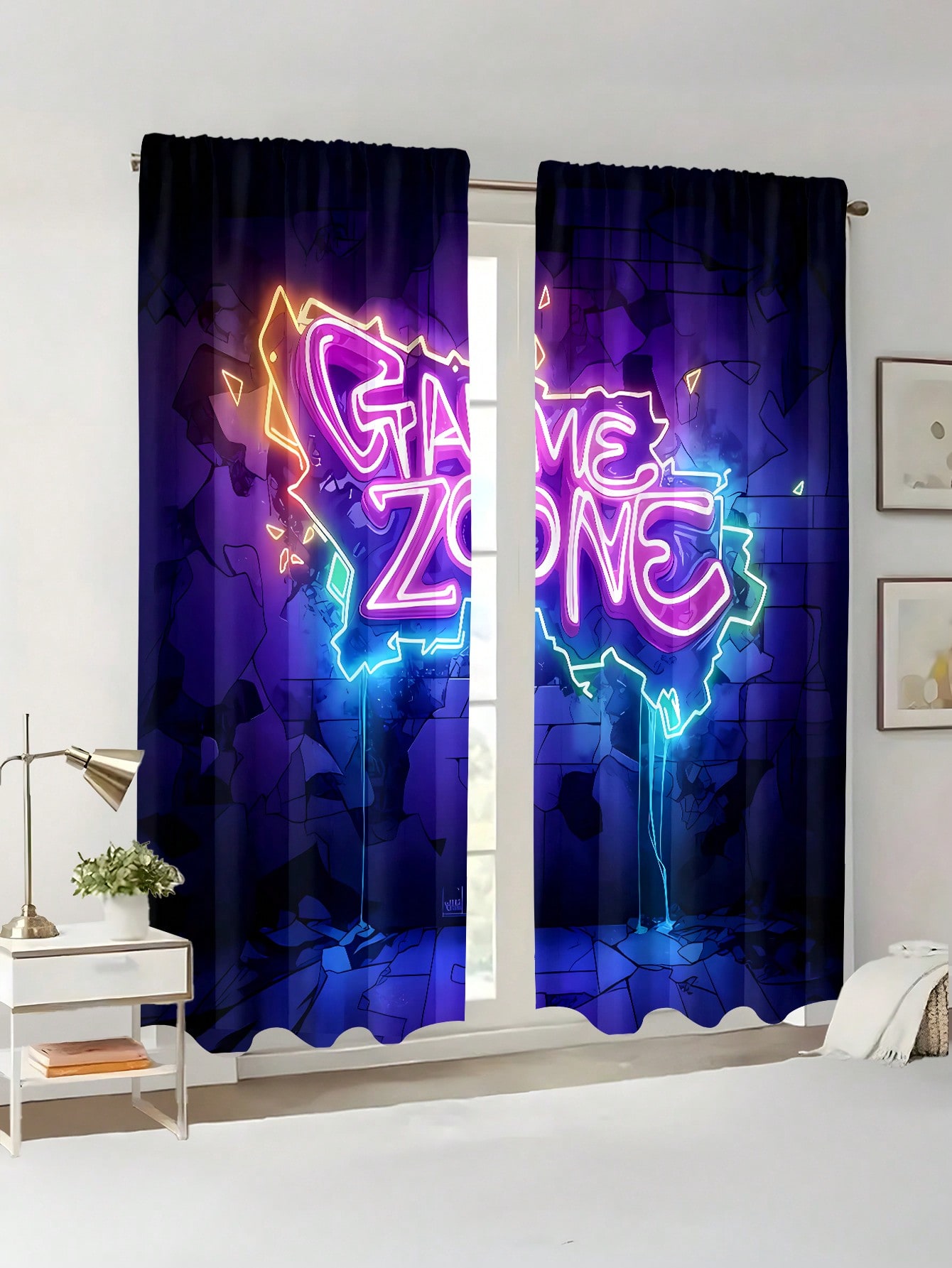 Tirai Neon Game Zone, Tirai Bl - Esports Gaming Youtube ulasan dan harga