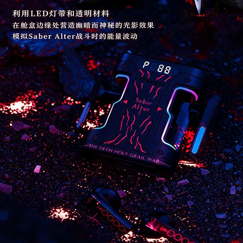 Fate Stay Night Saber Alter TW - Esports Gaming Earbuds ulasan dan harga